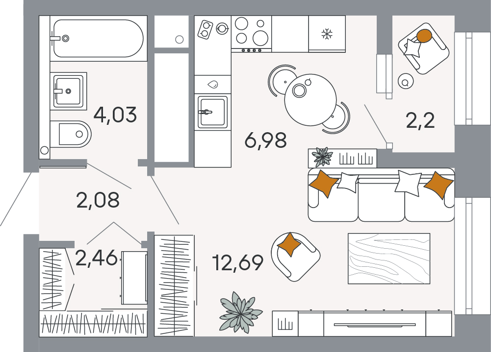 Квартира №166
